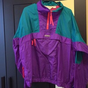 Columbia old vintage windbreaker size XL